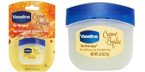 Amazon: Vaseline Lip Therapy In Creme Brûlée Only $1.42 Shipped