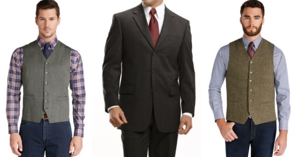 Jos. A Bank: Extra 60% Off Clearance = Men’s Vests Only $27.20 ...