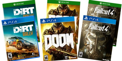 GameStop.com: Great Deals on Video Games – DiRT, Doom & Fallout4 (PS4 & XBox One) Only $19.99 Each