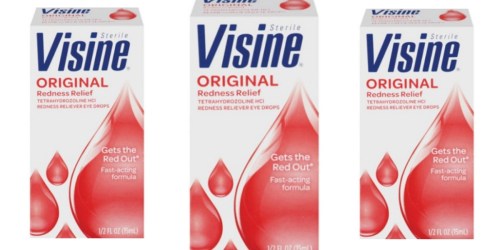 $1/1 Visine Product Coupon (No Size Restrictions) = FREE Travel Size Drops at Target + More
