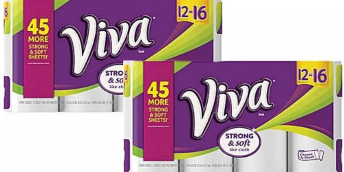 Staples.com: VIVA Paper Towels BIG Roll 12-Count Pack Only $9.99 (83¢ Per Big Roll)