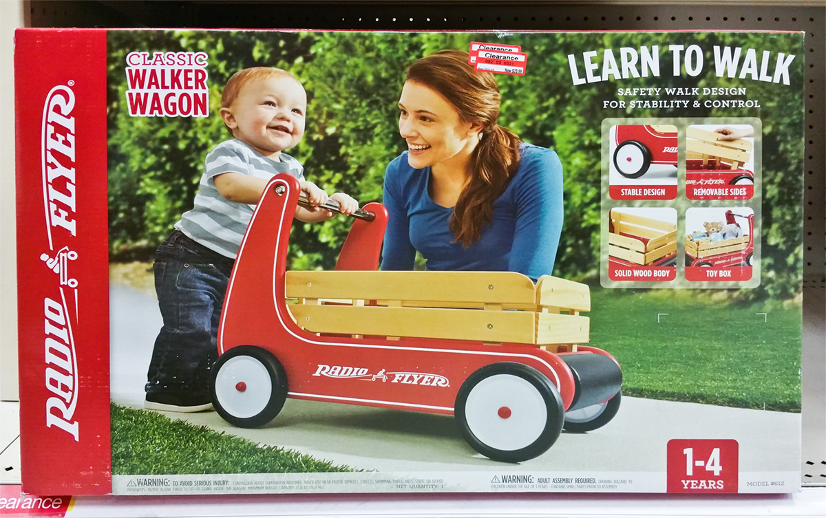 radio flyer walker wagon target