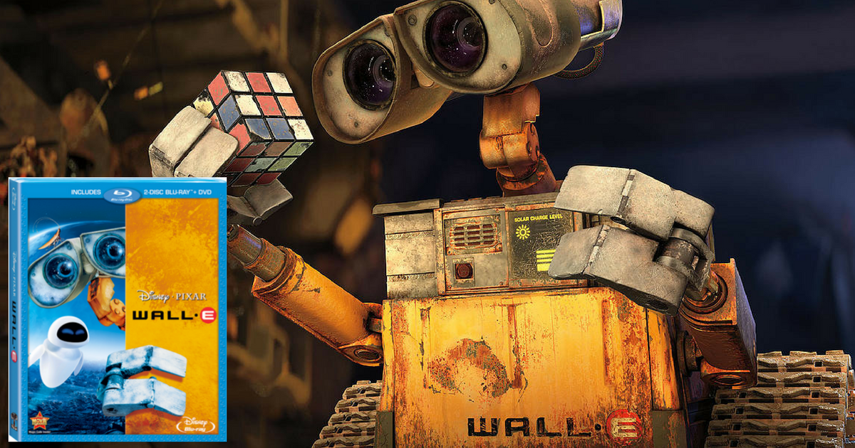 Disney Movie Rewards WALL E Blu ray DVD Combo Pack Only 1325