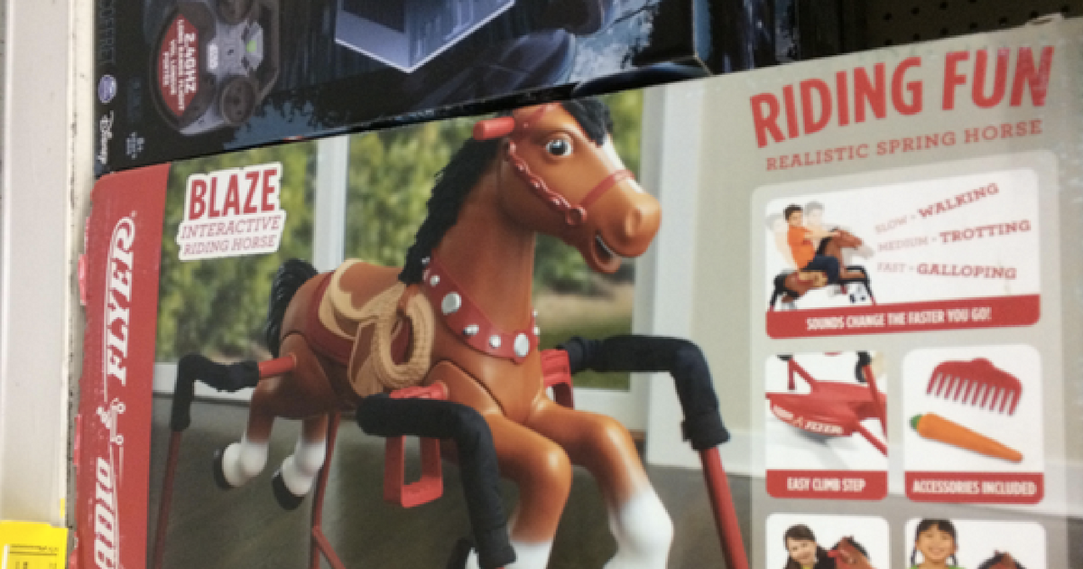 radio flyer interactive rocking horse