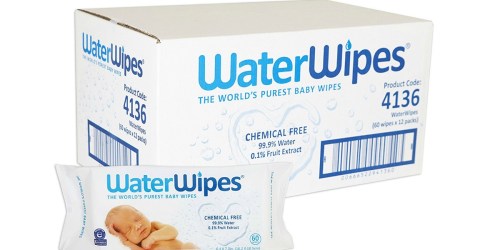 Amazon: WaterWipes Natural Baby Wipes 720-Count Pack Only $22.41 Shipped