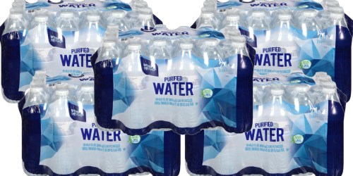 Kmart.com: FIVE Smart Sense Purified Water Bottle 24-Packs Just $11.45 + Earn $11.45 in SYWR Points