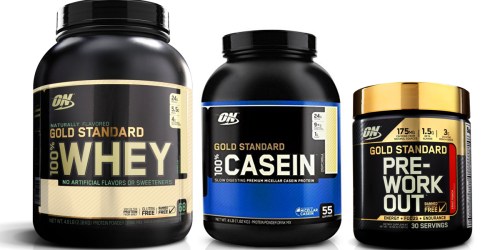 Amazon: Optimum Nutrition Gold Standard 100% Whey Powder 4.8lbs Only $38.56 Shipped