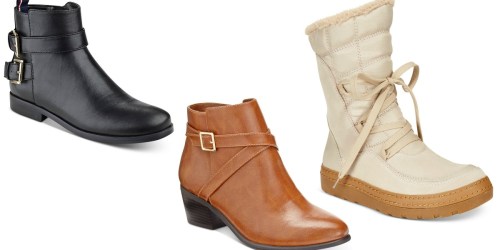 Macy’s: Deep Discounts on Women’s Shoes = Tommy Hilfiger Booties Only $24.75 (Reg. $99)