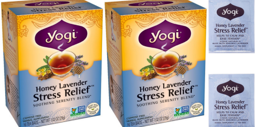 Amazon: Yogi Stress Relief Honey Lavender Tea 16 Count Box Only $2.84 Shipped