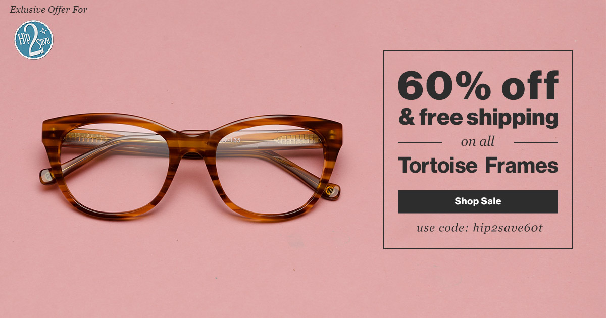 GlassesUSA 60 Off Tortoise Frames + Free Shipping = Complete Pair of