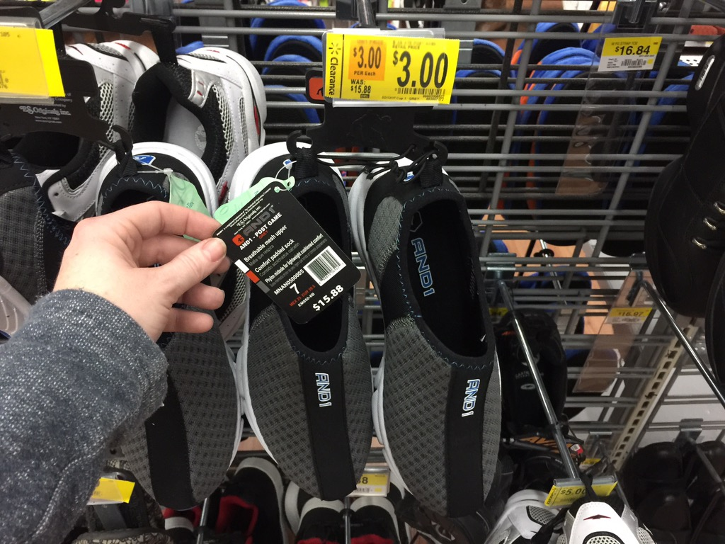 walmart danskin memory foam shoes