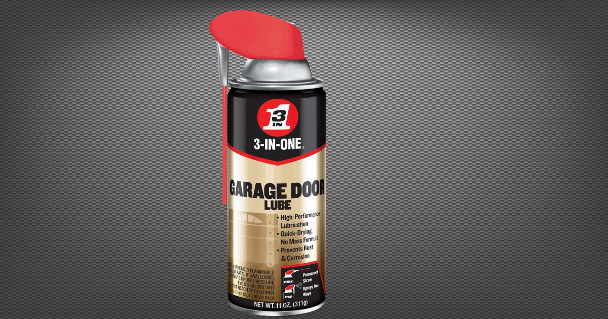 3 In One Garage Door Lube 11 Ounce Can Only 2 65 Hip2save