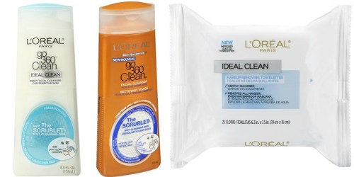 Amazon: L’Oreal Paris Facial Cleansers As Low As $2.15 Shipped