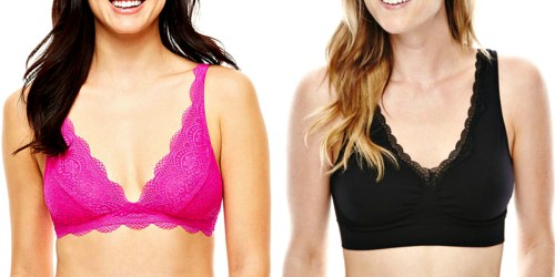 JCPenney: New $10 Off $25 Coupon = TWO Ambrielle Bralettes + TWO Panties Just $16.89