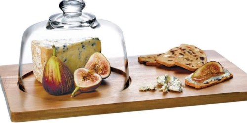 Oneida.com: Extra 25% Off + Free Shipping = Acacia Cheese Board w/ Glass Dome Only $20 Shipped