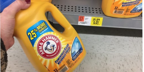 New $1/1 Arm & Hammer Liquid Laundry Detergent Coupon = Only $1.87 at Walmart + More