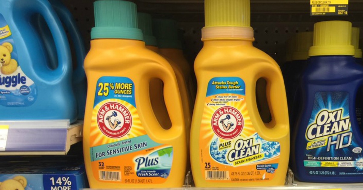 Walgreens: Arm & Hammer Laundry Detergent 25-32 Loads Only $1.99