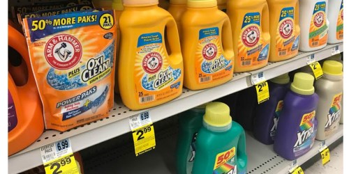 Rite Aid Shoppers! HUGE Savings on Arm & Hammer Laundry Detergent, Nivea Lip Care & More