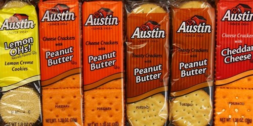 Amazon: Austin Cookies and Crackers Variety Pack 45-Count Only $9.78 Shipped