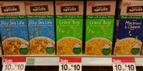 Target: Back to Nature Mac & Cheese Only 50¢ and Kraft Mac & Cheese Only 67¢