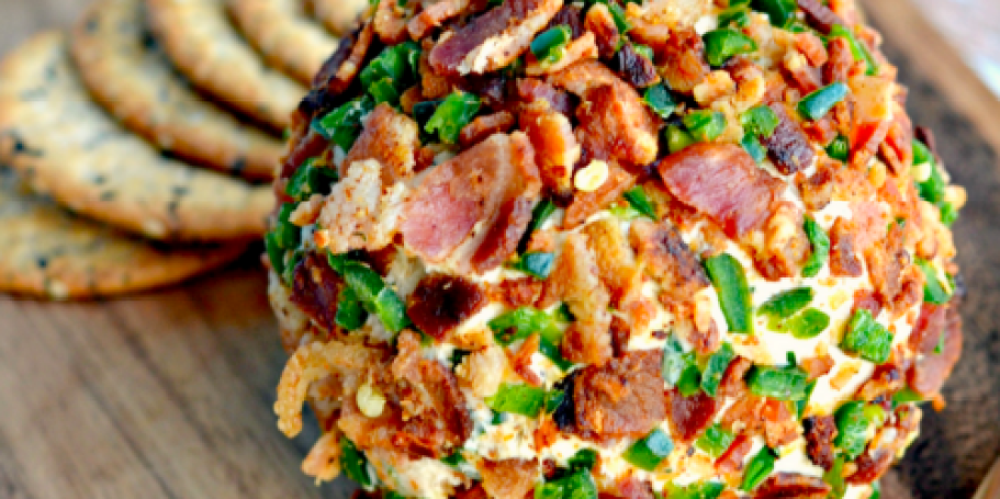 The Best Bacon Jalapeño Cheese Ball for Any Holiday Party