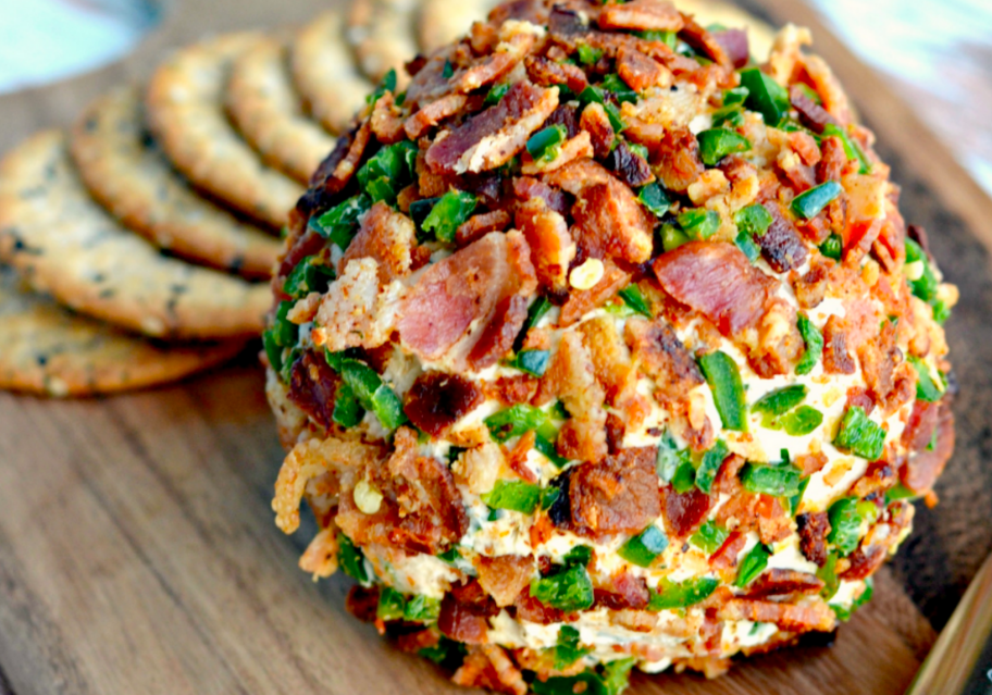The Best Bacon Jalapeño Cheese Ball for Any Holiday Party