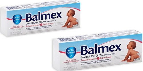 Walgreens: Balmex Diaper Rash Cream 4 Ounce Only $2.99 (Regularly $6.99)