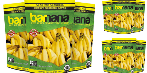 Amazon: Barnana Organic Chewy Banana Bites 3.5 Oz. (3-Count) Only $5.11 Shipped (Just $1.70 Per Pack)