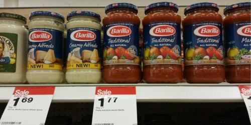 2 New Barilla Coupons = Pasta Sauce Starting at 94¢ & Pasta Boxes Only 97¢ Each