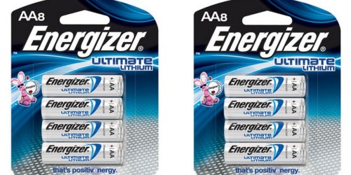 Jet.com: Energizer Ultimate Lithium AA Batteries 8-Pack Only $7.12 Shipped (When You Buy 4)