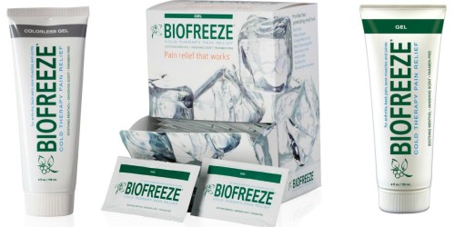Amazon: Biofreeze Pain Relief Gel 4oz Tube Only $8.42 Shipped + More