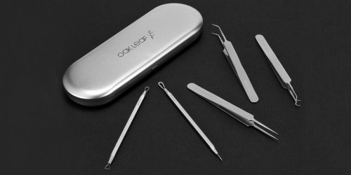 Amazon: 5-Piece Stainless Steel Blackhead Kit Only $5.99 + More Great Deals