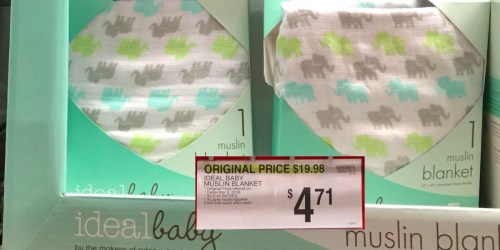 Sam’s Club Clearance Find: idealbaby Muslin Blankets Only $4.71 (Regularly $19.98)