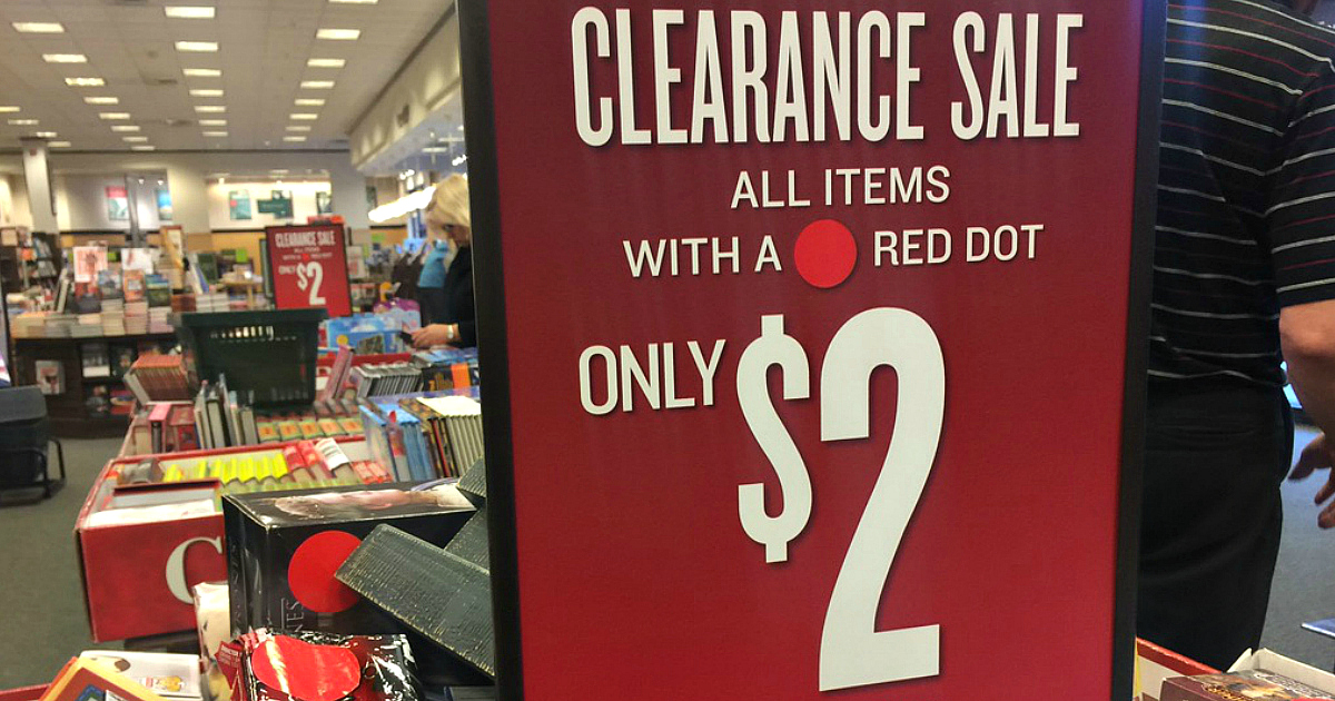 Barnes And Noble Christmas Clearance 2022 Barnes & Noble ALL Red Dot Clearance Only 2 + Possible Extra 10 Off