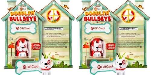Bobblin’ Bullseye Toy w/ Target Gift Card – As Low As $5 Shipped (Dad’s & Grad’s Gift Idea)
