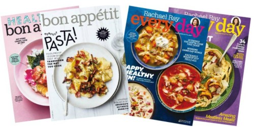 Bon Appetit & Rachael Ray Every Day Magazine Bundle – Just $8.99 Per Year for BOTH
