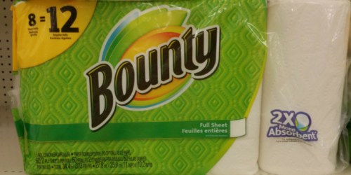 Target: Bounty Paper Towels Only 81¢ Per GIANT Roll + More