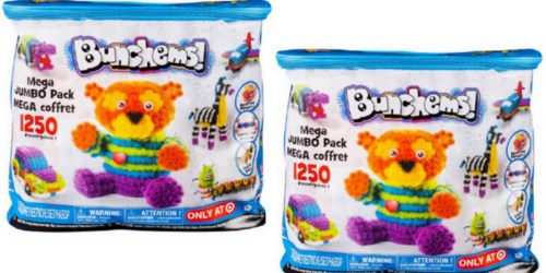 Target: Bunchems 1250-Piece Jumbo Pack Only $19.99 (Regularly $39.99) – Today Only