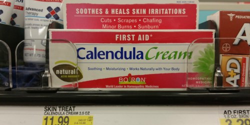 Target: Boiron First Aid Calendula Cream Only $1.19 (Regularly $11.99)