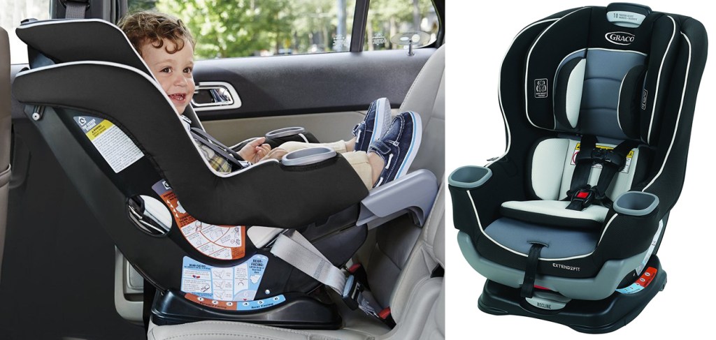 Amazon Graco Extend2Fit Convertible Car Seat Only 125 