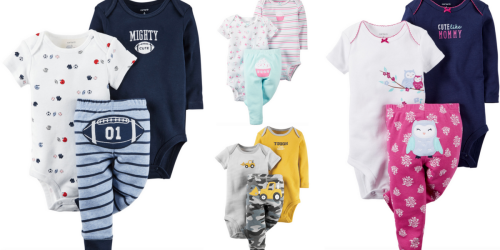 SIX 3-Piece Carter’s Sets Only $54.60 Shipped (Regularly $132) – Just $9.10 Per 3-Piece Set
