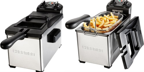 Best Buy: Chefman 3-Liter Stainless Steel Deep Fryer Only $29.99 (Regularly $49.99)