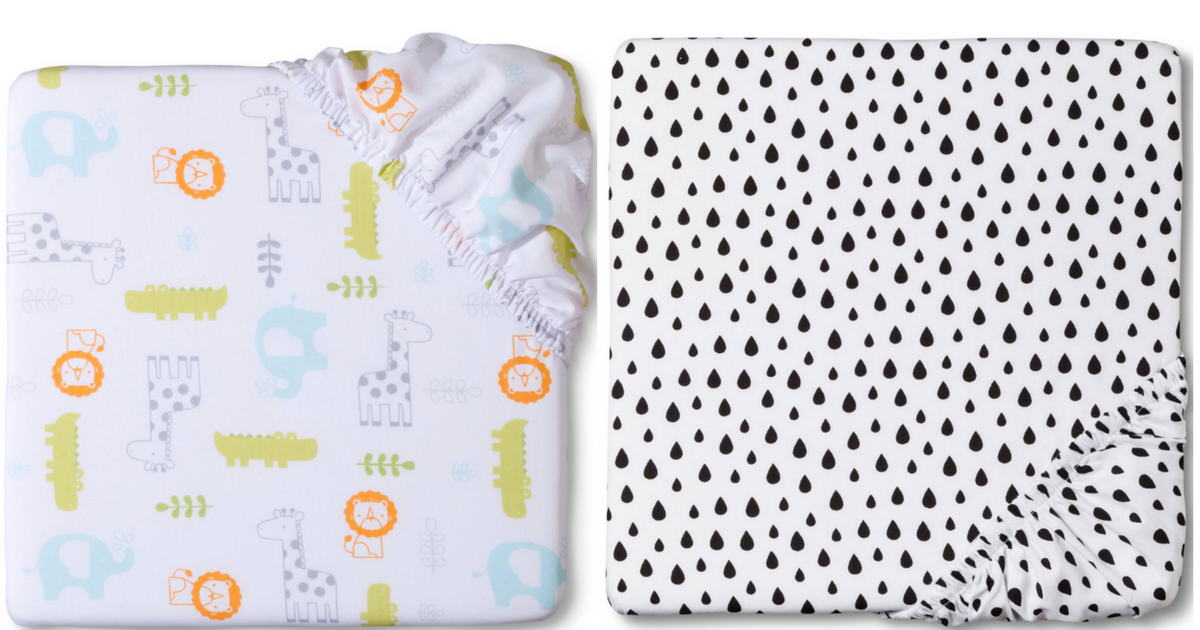 fitted crib sheets target