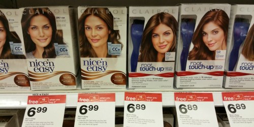 High Value Clairol Hair Color Coupons = as Low as FREE at Target (After Gift Card)