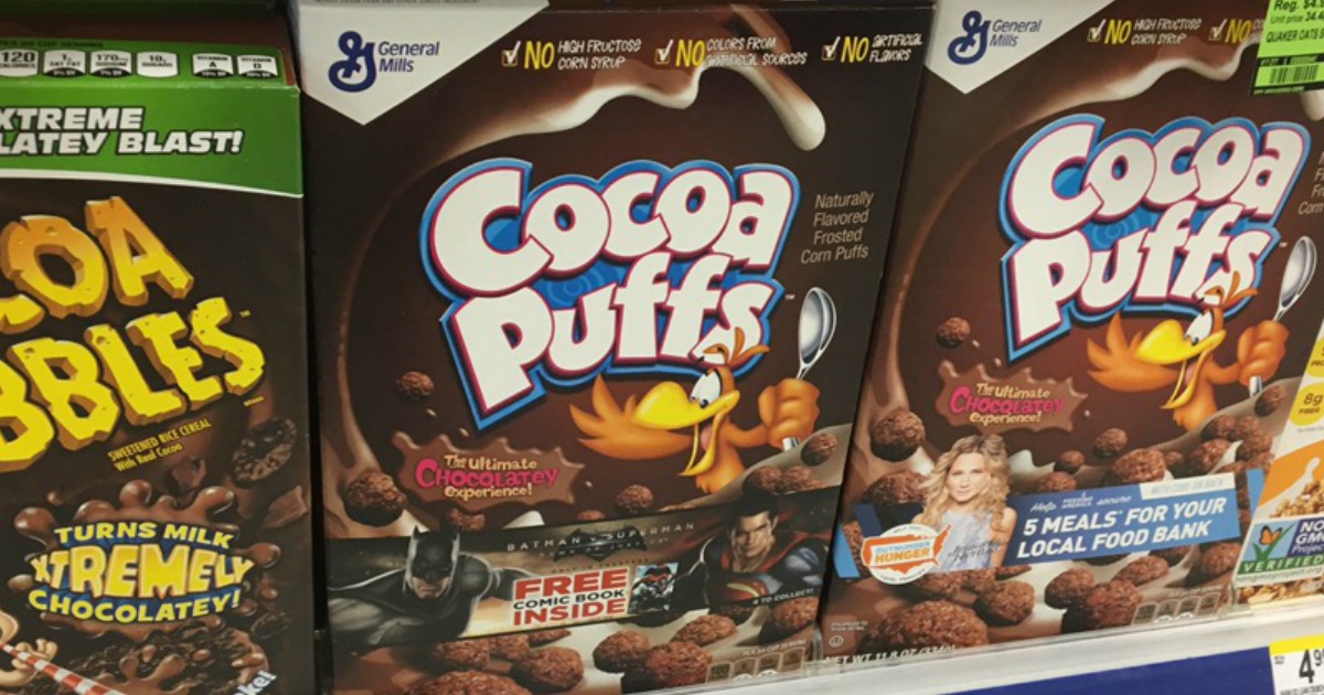 Walgreens Cocoa Puffs and Cookie Crisp Cereals Only 99¢ Per Box