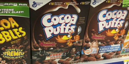 Walgreens: Cocoa Puffs and Cookie Crisp Cereals Only 99¢ Per Box