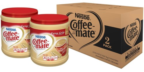 Amazon: TWO Coffee-mate Original Powder Coffee Creamer 35.3oz Containers Just $7.43 Shipped