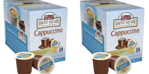 Amazon: Grove Square Cappuccino in French Vanilla 24-Pack $7.51 Shipped (31¢ Per K-Cup)