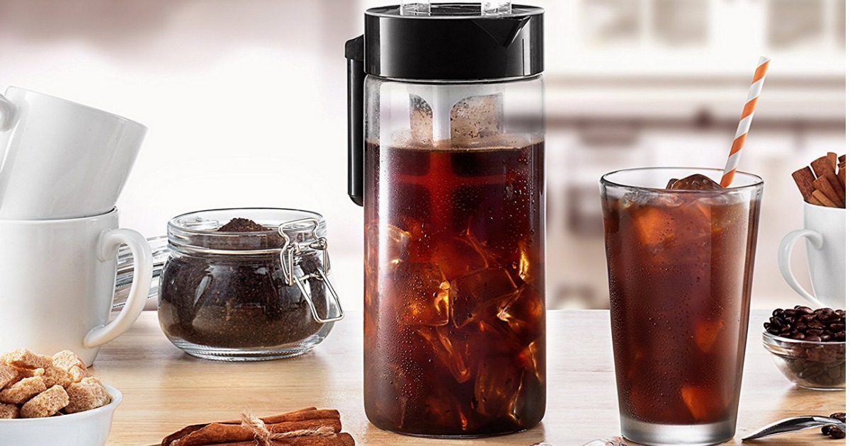 Amazon Francois et Mimi BPAFree 32oz Glass Coffee Maker Only 12.95
