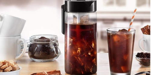 Amazon: Francois et Mimi BPA-Free 32oz Glass Coffee Maker Only $12.95 (Regularly $29.95)